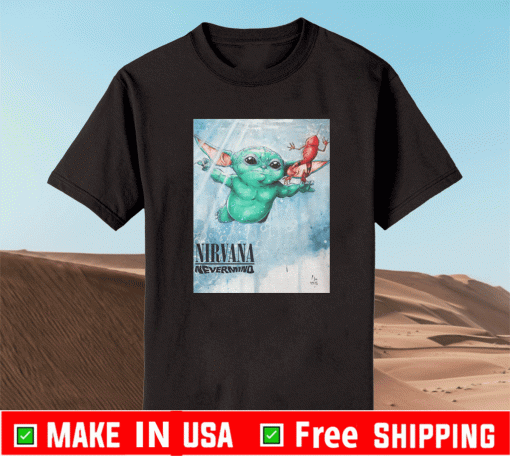 NIRVANA NEVERMIND MANDALORIAN SHIRT