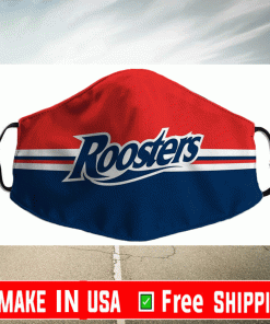 Roosters Logo Face Mask