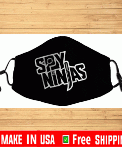 Spy Gaming Ninjas Tee Game Wild With Clay Style Face Mask