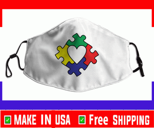 Support Autism awareness Face Mask