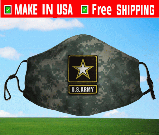 U.S Army Logo Camo Face Masks