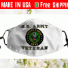 U.S. Army Veteran Face Mask - United States Army 2021 Cloth Face Masks