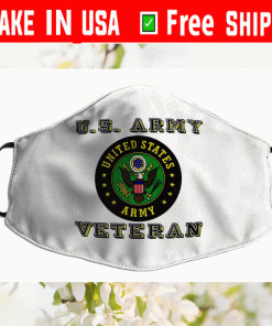 U.S. Army Veteran Face Mask - United States Army 2021 Cloth Face Masks