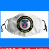 U.S. Army Veteran 10th Mountain Face Mask