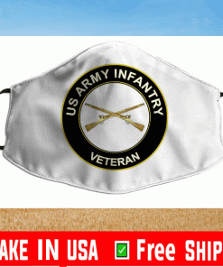 U.S. Army Veteran Infantry Face Masks Filter