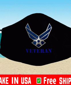 US Air Force Veteran Cloth Face Masks