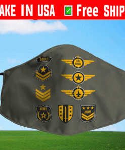 US Army - Air Force Cloth Face Mask