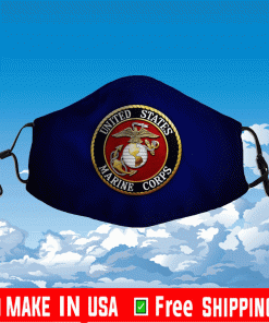 US Marine Corps Logo Cloth Face Mask