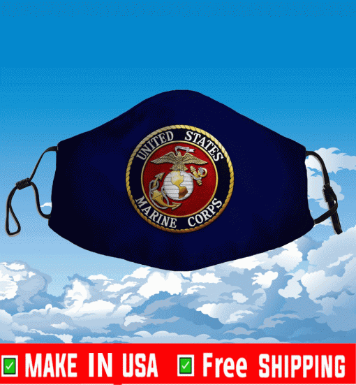 US Marine Corps Logo Cloth Face Mask