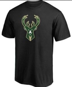 Black Milwaukee Bucks T-shirts