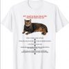 all i need to know about life, i learned from my cat T-Shirt