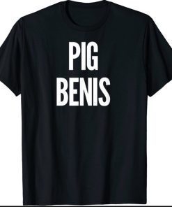 Mens Trending summer clothes for men 2021 Pig Benis T-Shirt