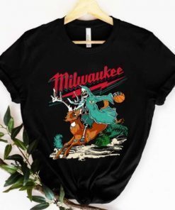 Warren Lotas Milwaukee Bucks “Buckrider” Vintage Shirt