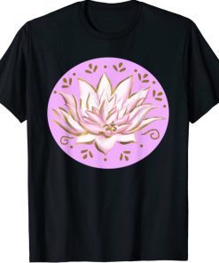 Pink Om Lotus T-Shirt