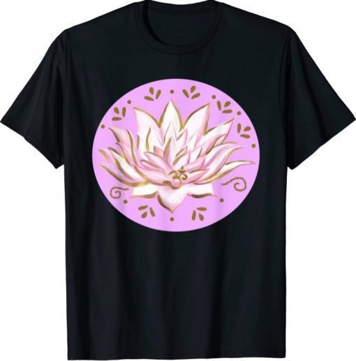 Pink Om Lotus T-Shirt