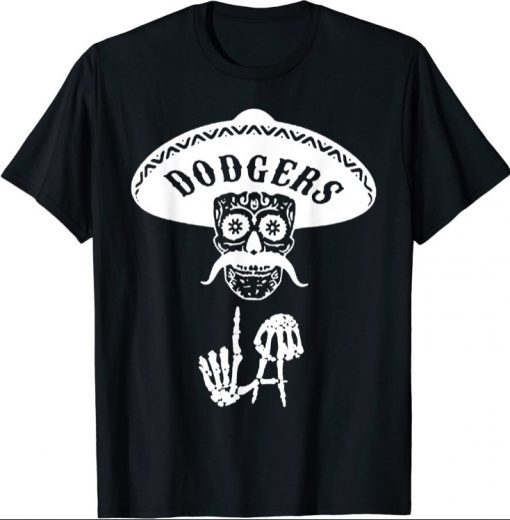 Funny Skull Dodgers T-Shirt