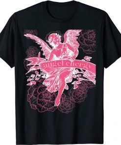 Angel Energy Celestial Floral Graphic T-Shirt