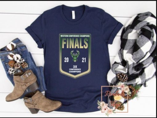 Milwaukee Bucks Finals 2021 Shirt, Western Conference T-shirt, Gift For Milwaukee Bucks Lover, NBA Champions Shirt, Basketball Fans Shirt