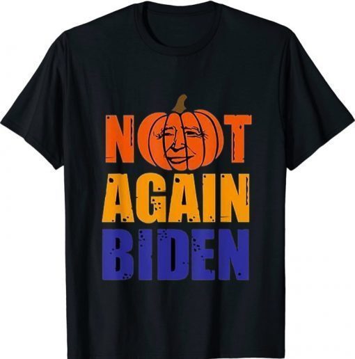 Biden Pumpkin Halloween 2021 Design T-Shirt