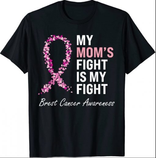 Unisex Breast Cancer Awareness Pink Ribbon Son Daughter Survivor Funny Shirt