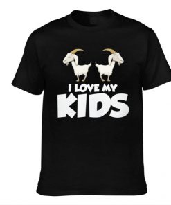 Ohclearlove I Love My Kids Goat Funny T Shirt