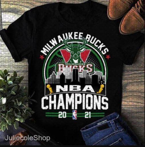 Vintage 2021 NBA Final Champion Milwaukee Bucks Shirt, NBA Basketball Finals Playoffs 2021 T-shirt