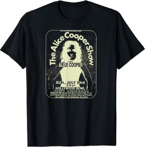 Alice Cooper Hollywood Bowl Concert T-Shirt