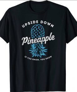 Retro Upside Down Pineapple Swinger T-Shirt