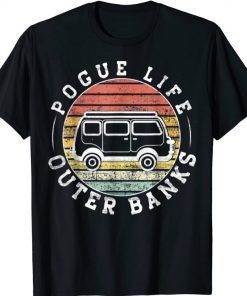 2021 Outer Banks Pogue Life Outer Banks Surf Van Obx T-Shirt