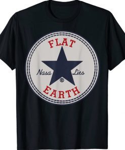 Flat Earths Converses T-Shirt