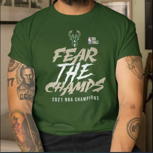 Bucks Championship Fear The Champs TShirt