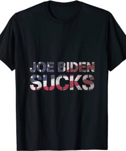 Mens Joe Biden Sucks Funny Anti-Biden Election Political 2021 Shirt