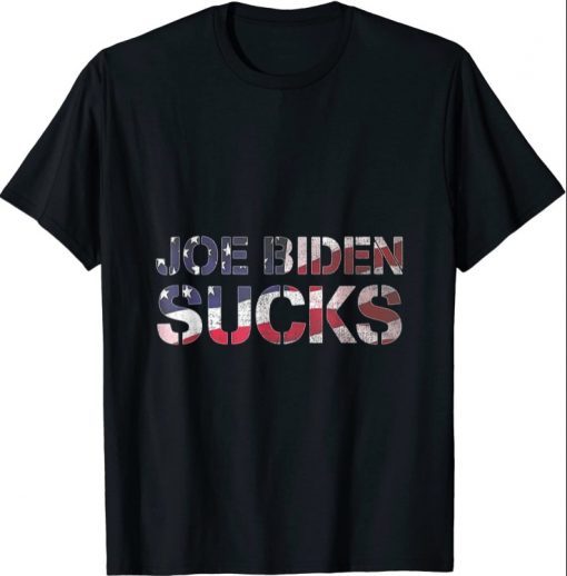 Mens Joe Biden Sucks Funny Anti-Biden Election Political 2021 Shirt