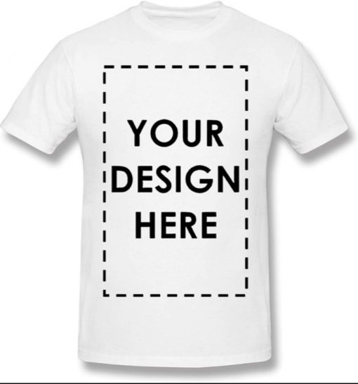 Custom T-Shirt Upload Photos, Type Text, Custom Gifts, Personalized with Your Own Design Custom Made Men Shirt