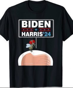 Funny Debate Fly on Mike Pence's Head for Biden Harris Shirt