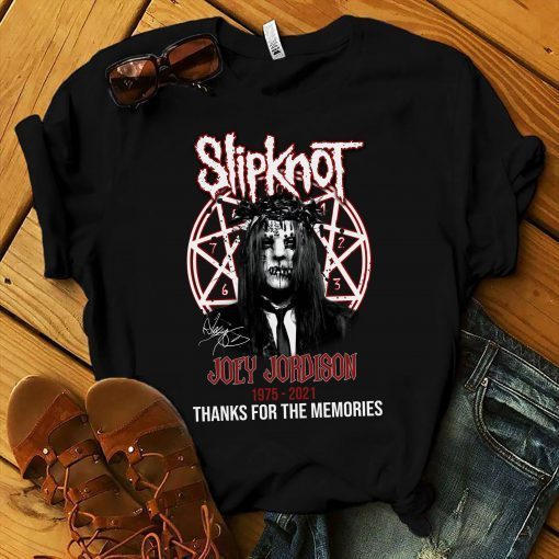 Slipknot Joey Jordison Thanks For The Memories TShirt