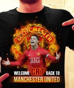 2021 Welcome Ronaldo Back To Manchester United T-Shirt
