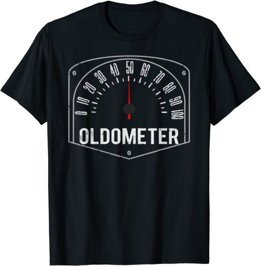 Age Oldometer 49-50 Shirt 50th Birthday Gift Shirt Men Women Unisex T-Shirt