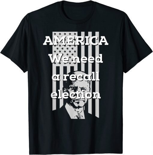 Official RECALL Biden Trump Obama Sarcastic Obnoxious Conservative T-Shirt