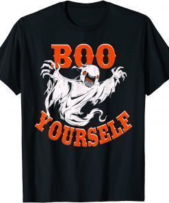 Boo Yourself Ghost For Halloween Party Funny T-Shirt