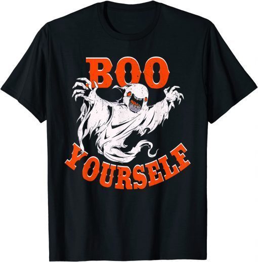 Boo Yourself Ghost For Halloween Party Funny T-Shirt