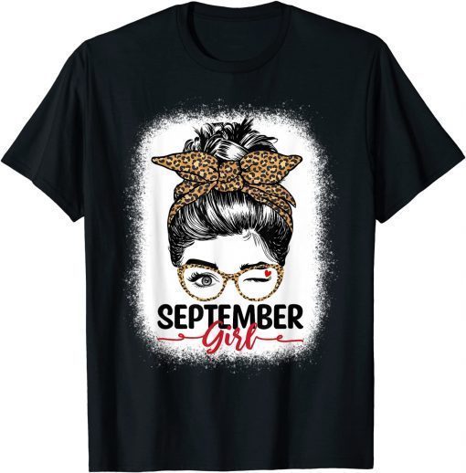 Official September Girl Birthday for Women Born in September T-Shirt