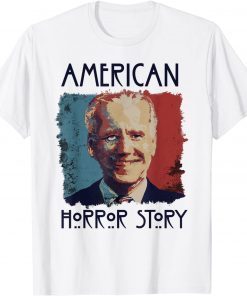 Biden Horror American Zombie Story Halloween Retro Vintage Classic T-Shirt