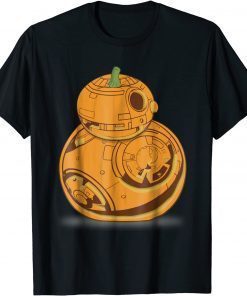 Unisex Star Wars BB-8 Pumpkin Carving Halloween Graphic gift T-Shirt