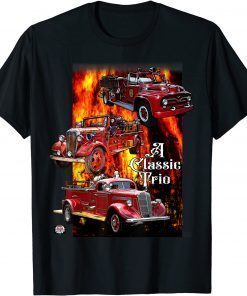 A Classic Trio of fire fighting equipment restored and ready T-Shirt