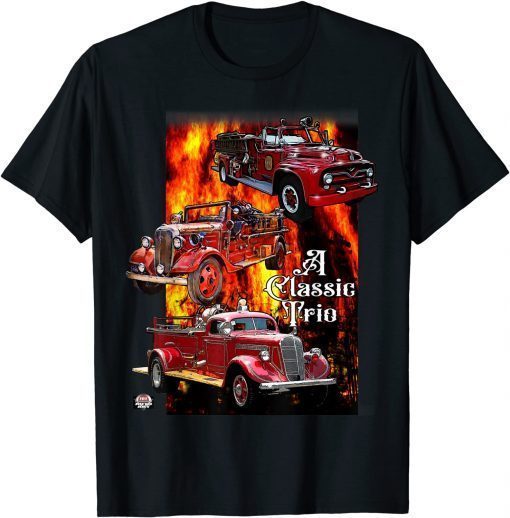 A Classic Trio of fire fighting equipment restored and ready T-Shirt