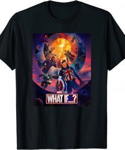 T-Shirt Marvel What If Character Group Poster 2021