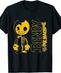 BENDY AND THE INK MACHINE HALF SKELETON T-Shirt