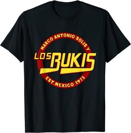 I Love Los Distressed Art Bukis Outfits Band Music Tour 2021 T-Shirt