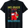 2ND Grade level unlocked Dabbing Amongs Us Back To School T-Shirt